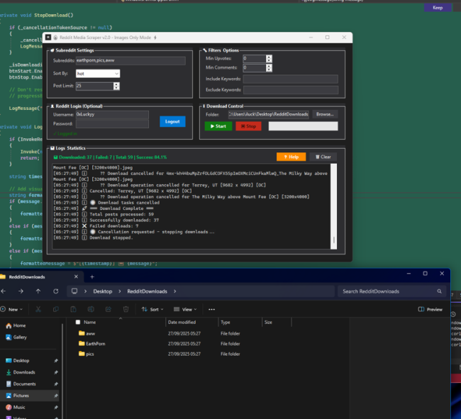 Reddit Media Scraper v2.1