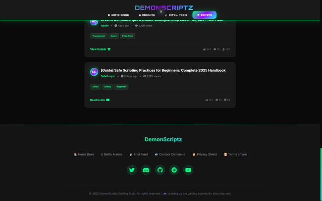 CyberGaming X - Landing Page - Image 4