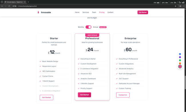 Agency Startup Landing Page - Image 4