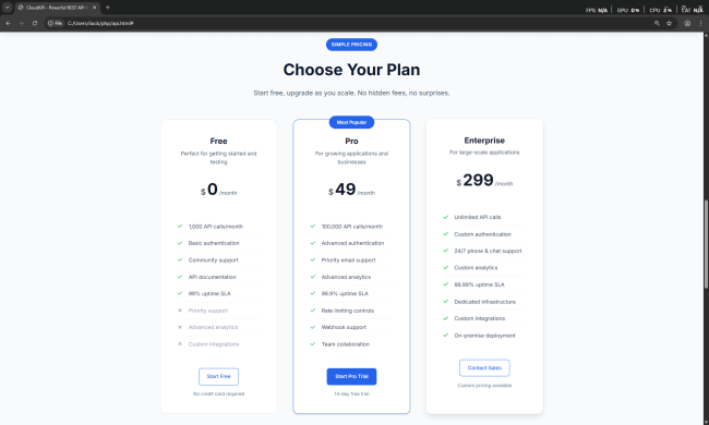 API Service Landing Page - Image 3