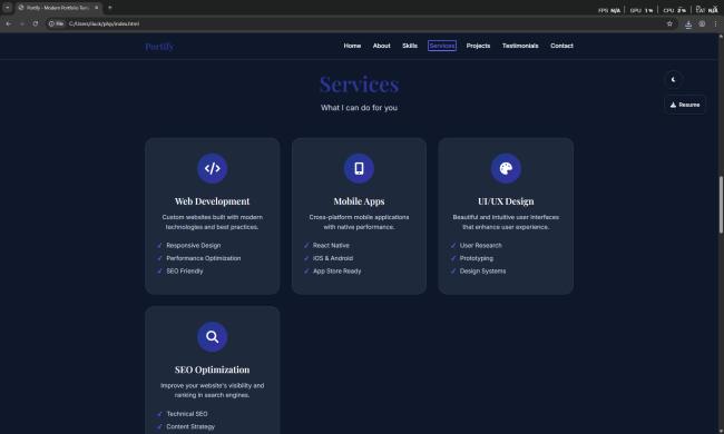 Portify - Modern Portfolio Template - Image 4