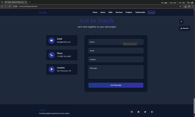 Portify - Modern Portfolio Template - Image 5