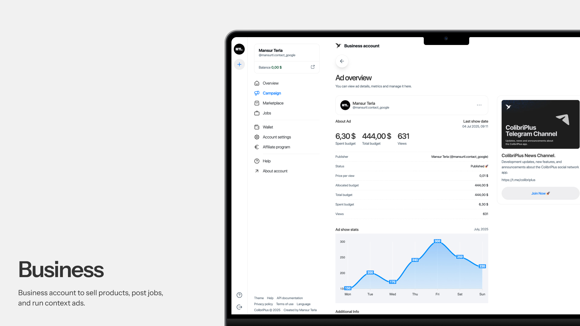 ColibriPlus - The Social Network Web Application - Image 4