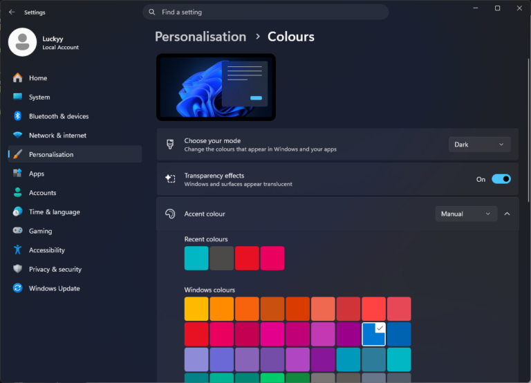 How to Turn Dark Mode On in Windows 11